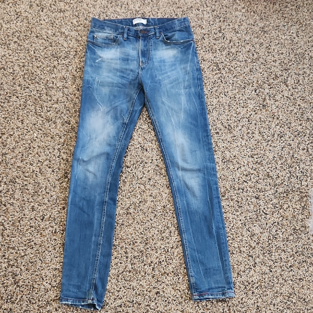 Pull&Bear Classic Blue Denim Jeans, Size‎ 30